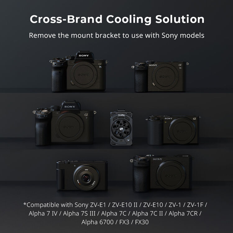 SmallRig Cooling Fan for Canon EOS R5 Mark II & R5 - Image 14