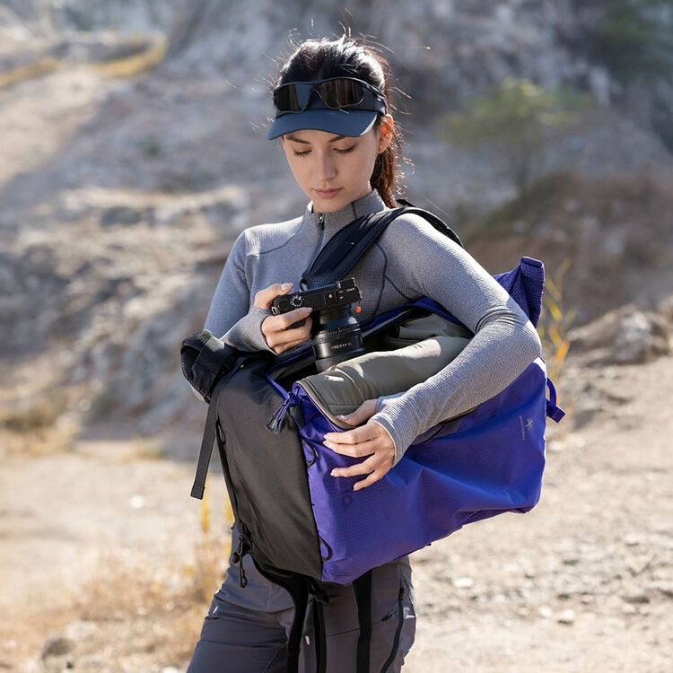 PGYTECH OnePro Ultralight Camera Backpack (Space Black, 20L) - Image 3