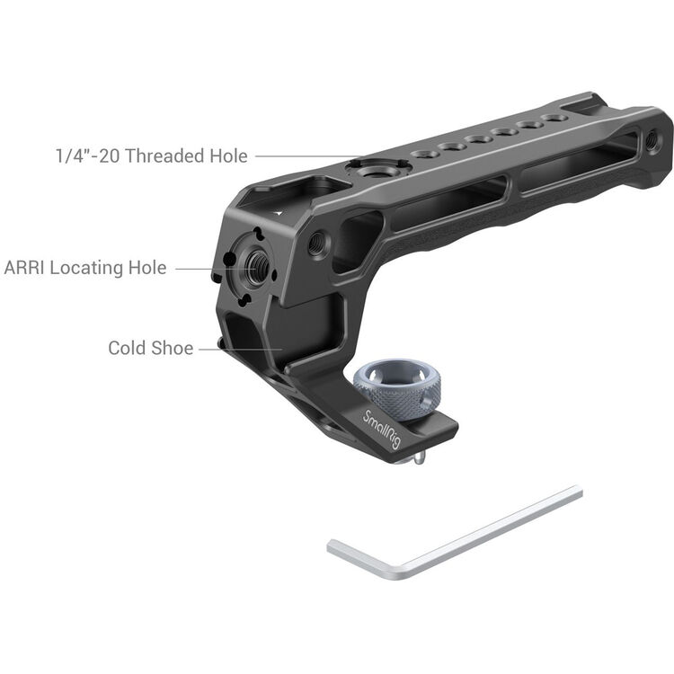 SmallRig Top Handle with ARRI-Style Anti-Twist Mount (Lite) - Image 3