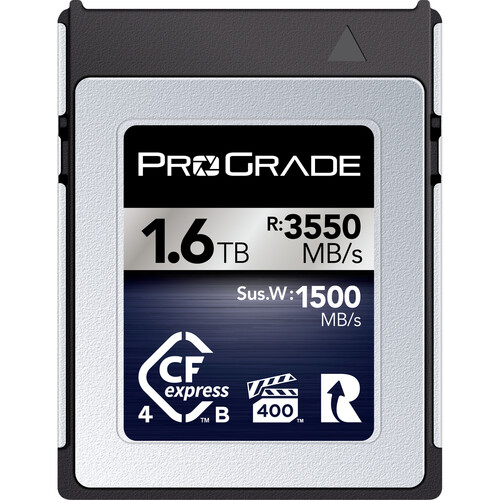 ProGrade Digital 1.6TB CFexpress 4.0 Type B Iridium Memory Card - Image 1