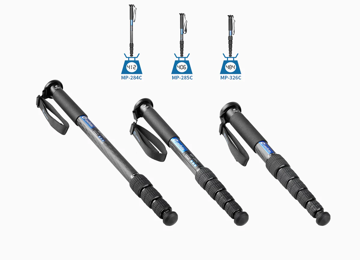 Leofoto MP-366C 6-Section Carbon Fiber Monopod - Image 7