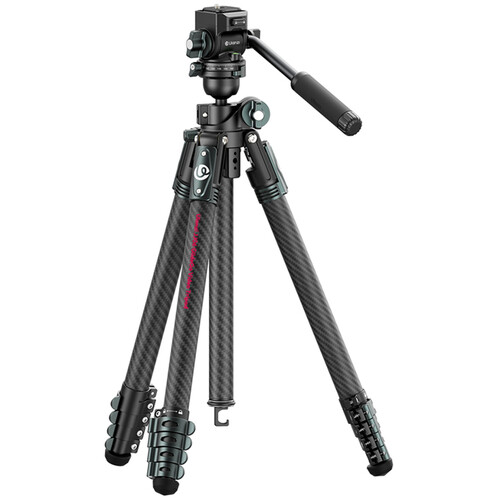 ULANZI JJ06 GlideGo Carbon Fiber Video Tripod - Image 1