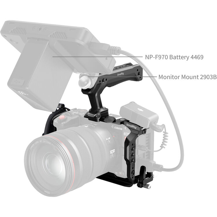 SmallRig Cage Kit for Canon EOS C50 with Top Handle - Image 3