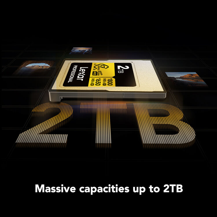 Lexar 256GB Professional GOLD CFexpress 4.0 Type A Memory Card Lexar 256GB Professional GOLD CFexpress 4.0 Type A Memory Card - Image 6