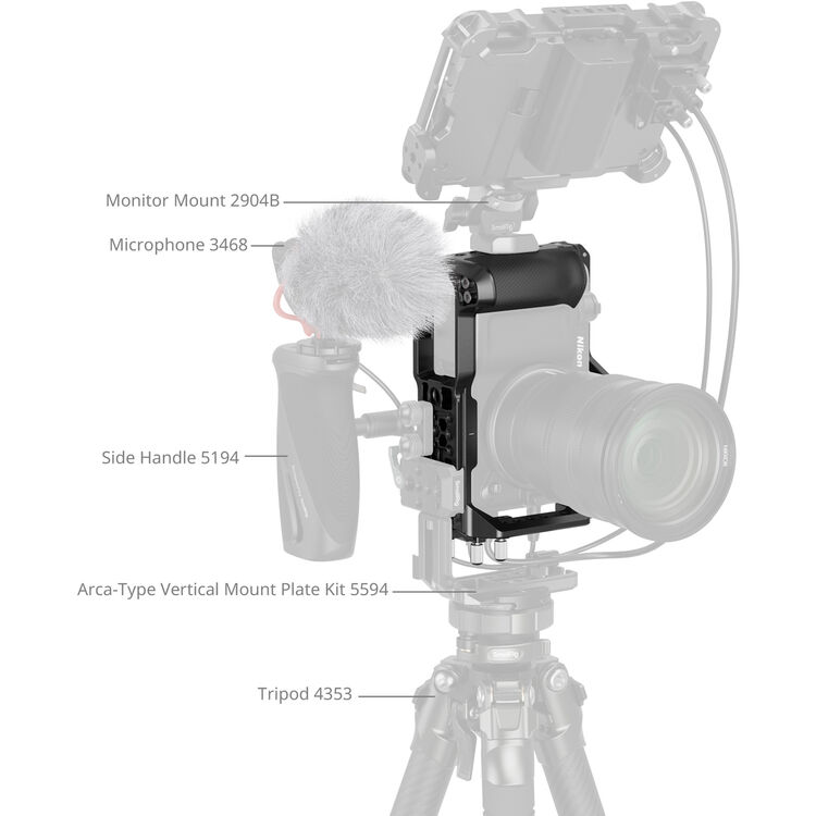 SmallRig Basic Camera Cage Kit for Nikon ZR - Image 8