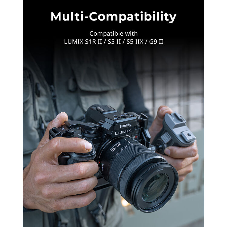 SmallRig Camera Cage for Panasonic LUMIX S1R II, S5 II, S5 IIX & G9 II - Image 9