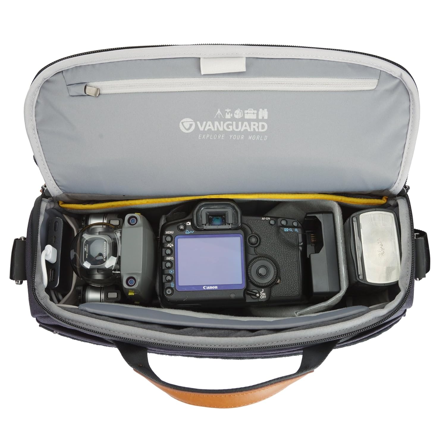 VANGUARD VEO City S38 Camera Shoulder Bag - Navy - Image 2