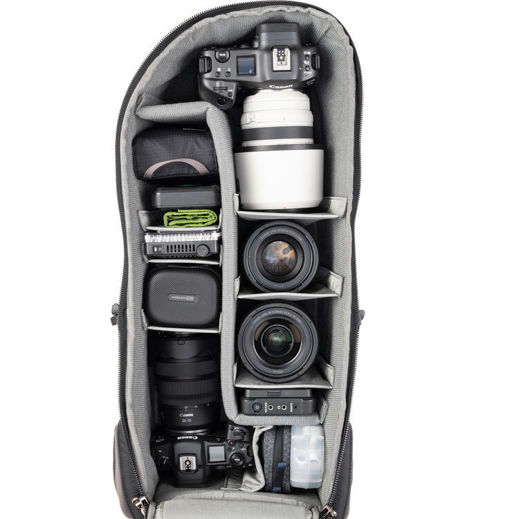 Think Tank Photo BackLight Long Lens Backpack (Slate Black) - Image 7