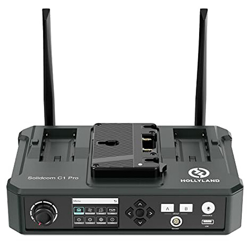 Hollyland Solidcom C1 Pro-Hub8S ENC 9-Person Full-Duplex Wireless Intercom System with Hub (1.9 GHz) - Image 13