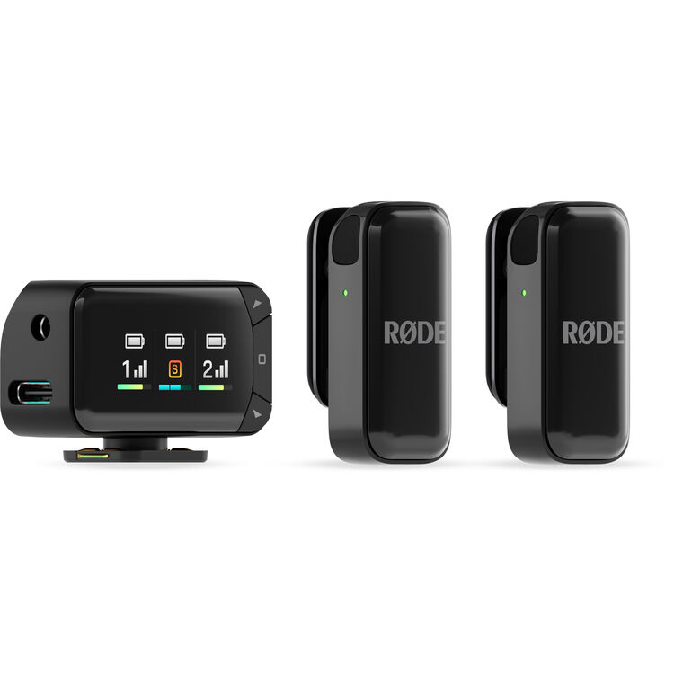 RODE Wireless Micro 2-Person Ultracompact Wireless Microphone Pro System for Cameras and Mobile Devices (2.4 GHz) - Image 8
