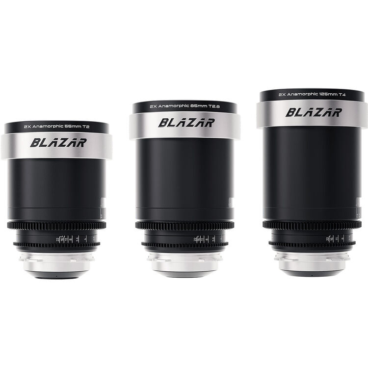 BLAZAR LENS CATO T2.0 Full-Frame 2x Anamorphic 3-Lens Set (ARRI PL) BLAZAR LENS CATO T2.0 Full-Frame 2x Anamorphic 3-Lens Set (ARRI PL) - Image 2
