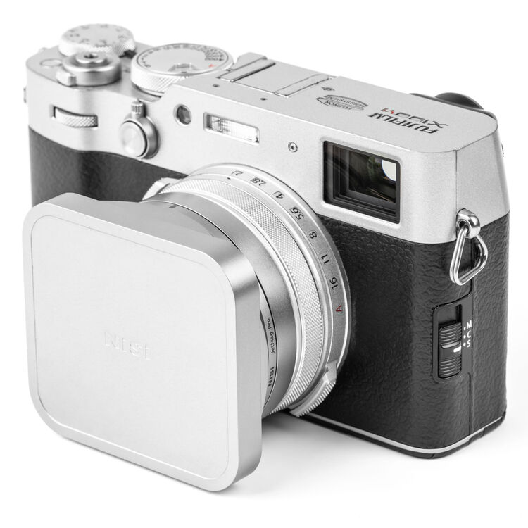 NiSi Jetmag Pro Lens Hood Kit for FUJIFILM X100 (Silver) - Image 6