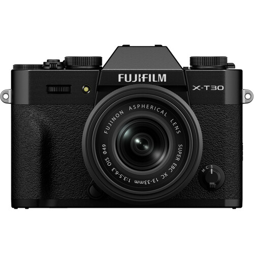 FUJIFILM X-T30III Mirrorless Camera with 13-33mm f/3.5-6.3 Lens Black - Image 1