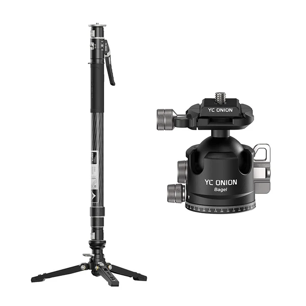 YC Onion BAGEL BC44 Low Center of Gravity Integrated Design Panorama Ball Head - Image 2