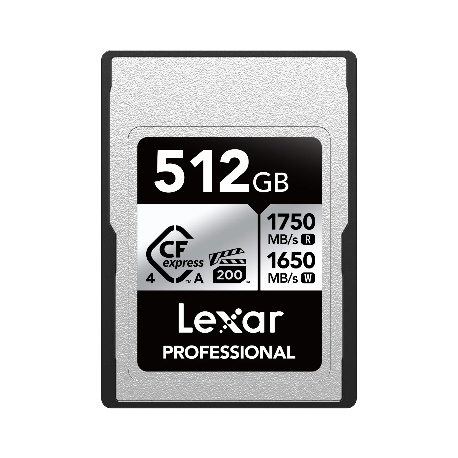 Lexar 512GB Professional CFexpress Type A Silver 4.0 Memory Card - Image 1