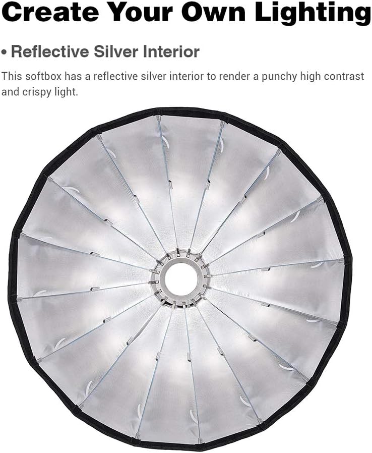 Godox QR-P70 Quick Release Parabolic Softbox Godox QR-P70 Quick Release Parabolic Softbox - Image 7