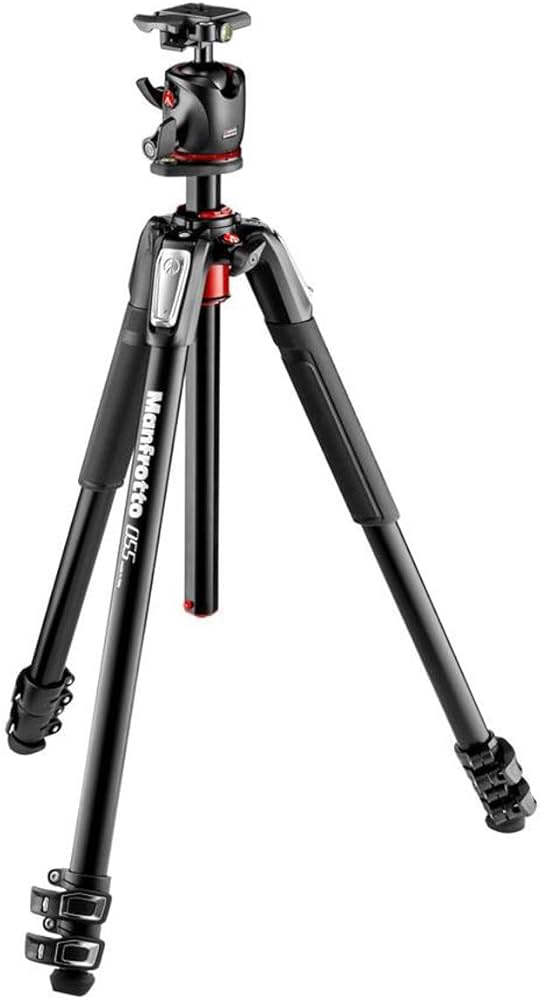 Manfrotto MK055XPRO3-BHQ2 Aluminum Tripod with XPRO Ball Head and 200PL QR Plate,Black Manfrotto MK055XPRO3-BHQ2 Aluminum Tripod with XPRO Ball Head and 200PL QR Plate,Black - Image 2