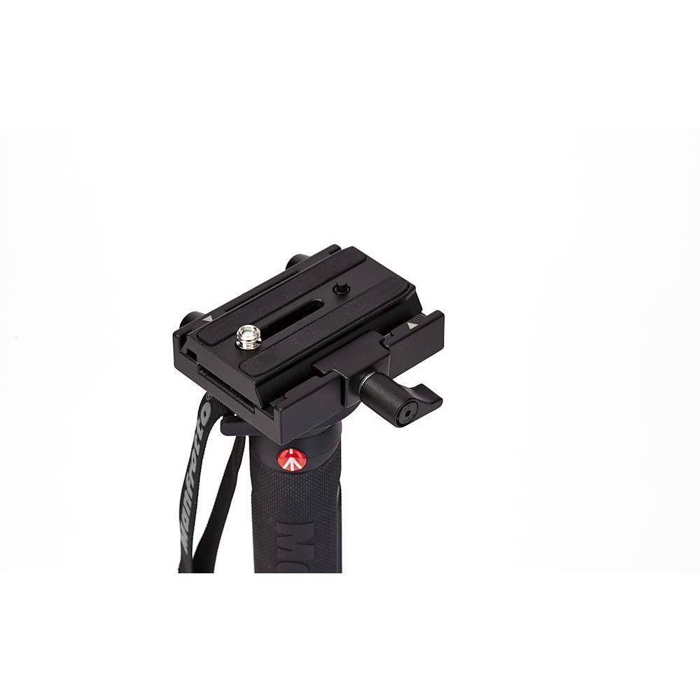 Manfrotto Xpro Aluminum Video Monopod With 577 Head, Black (MVMXPROA4577US) Manfrotto Xpro Aluminum Video Monopod With 577 Head, Black (MVMXPROA4577US) - Image 5