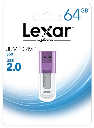 LJDS50-64GABNL JumpDrive S50 64GB USB Flash Drive - Purple - Image 2