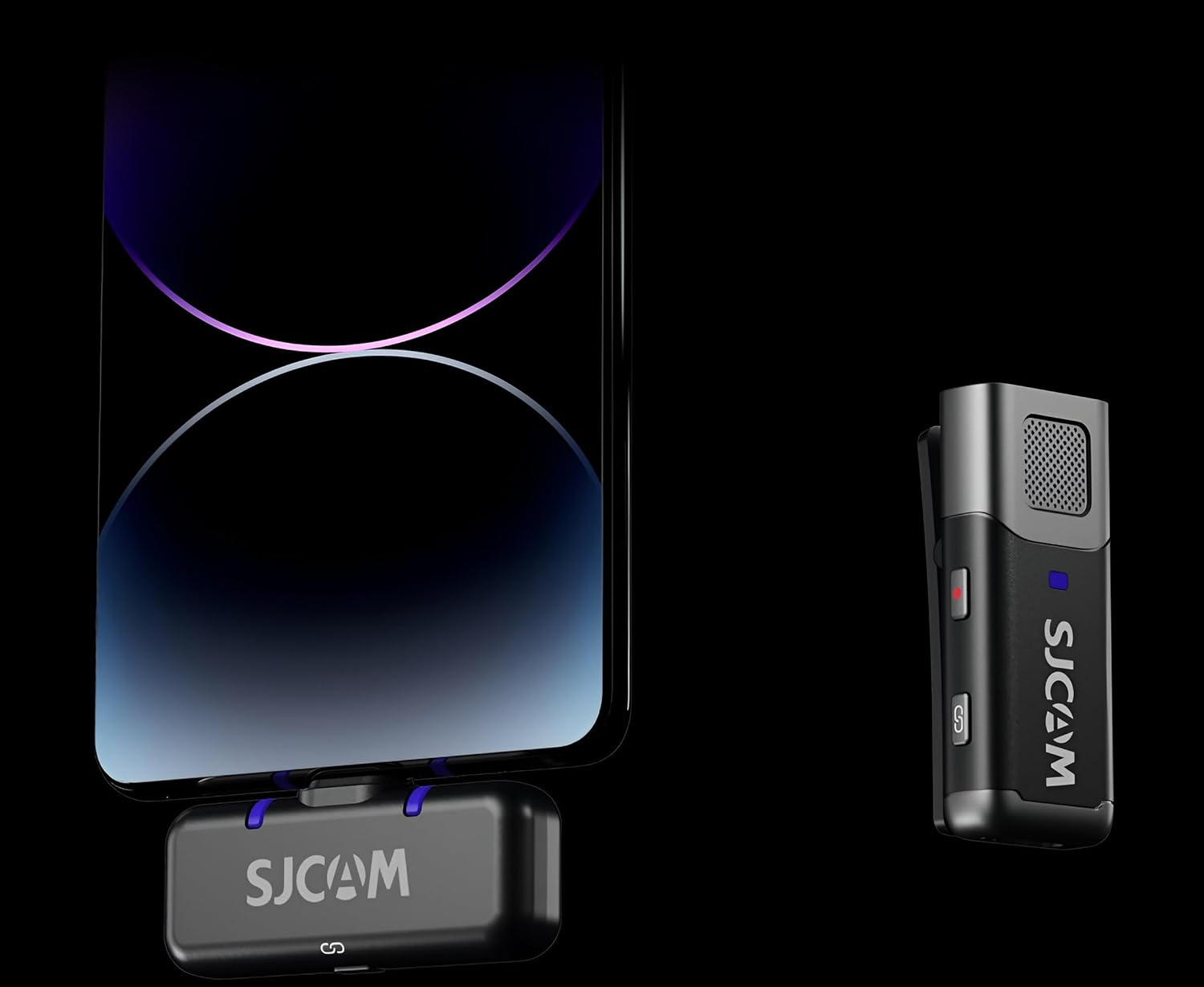 SJCAM M3 Wireless Dual Lavalier Microphone SJCAM M3 Wireless Dual Lavalier Microphone - Image 4