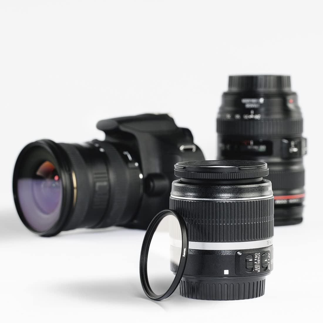 HAMA UV Filter, Double Coated UV Filter, Optical Glass Filter for DSLR Camera Lens, Front Thread, Mount Thickness - 3.4mm, Filter Thread - 72mm, Neutral Colour, Metal Mount - Black HAMA UV Filter, Double Coated UV Filter, Optical Glass Filter for DSLR Camera Lens, Front Thread, Mount Thickness - 3.4mm, Filter Thread - 72mm, Neutral Colour, Metal Mount - Black - Image 4