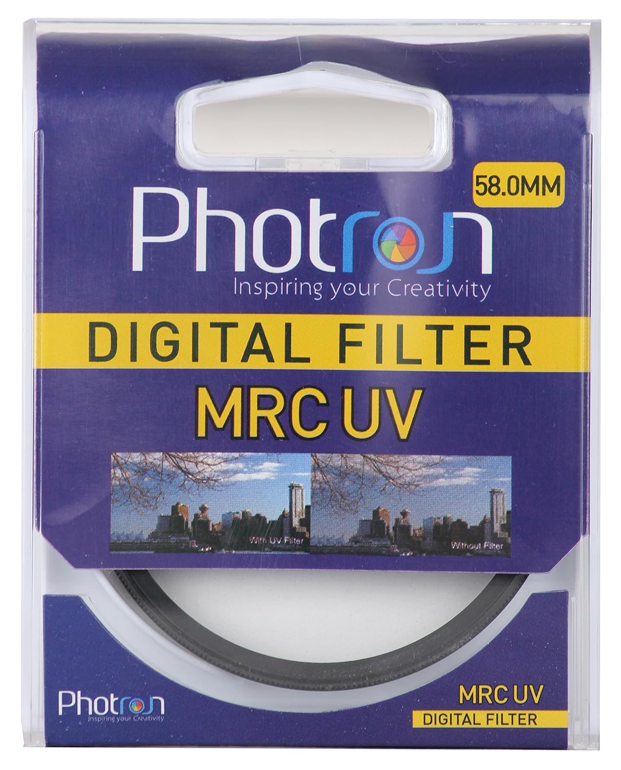 Photron 58mm MRC MC UV Digital Filter Multi Coated for Canon EOS DSLR Camera - Image 3