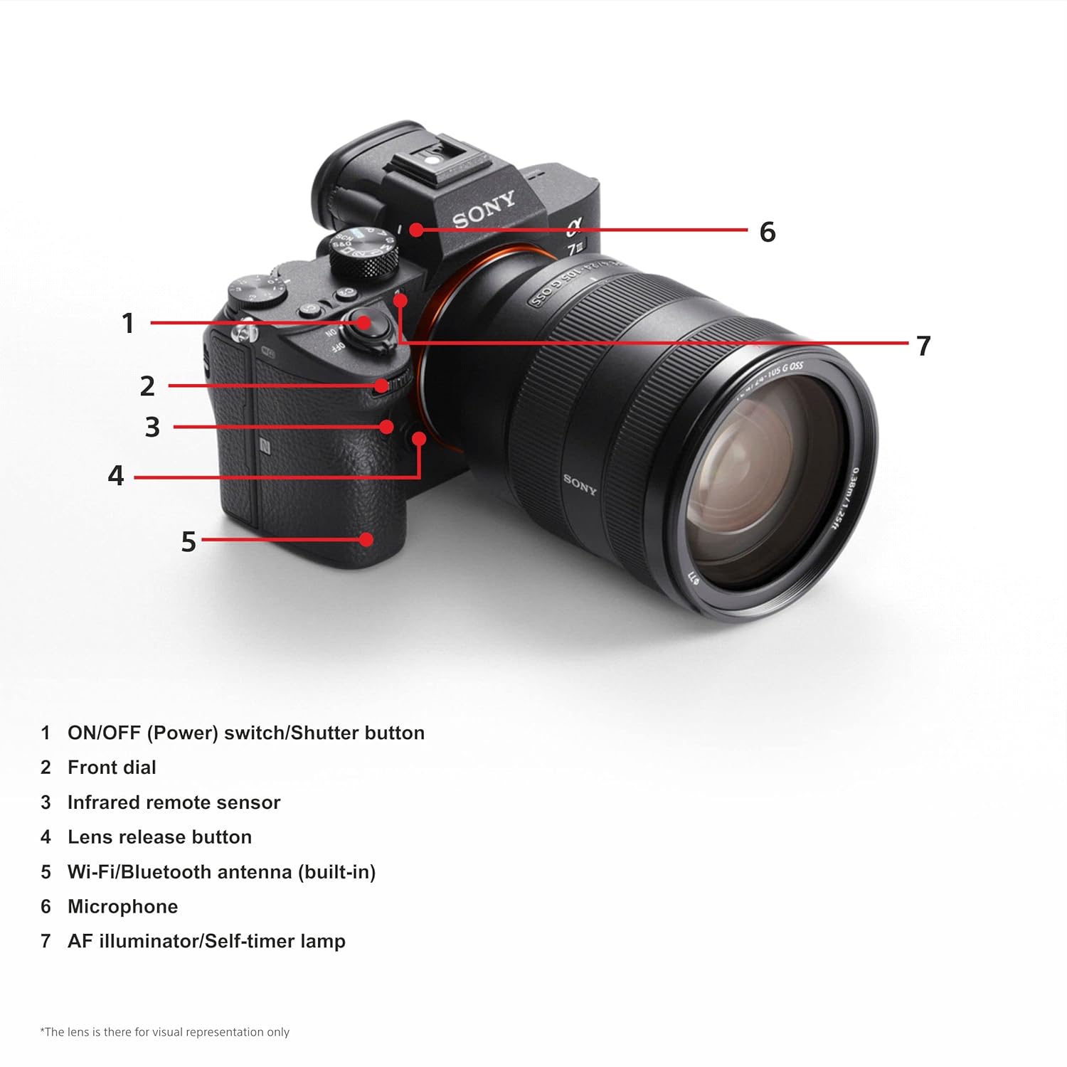 Sony Alpha ILCE-7M3K Full-Frame 24.2MP Mirrorless Digital SLR Camera with 28-70mm Zoom Lens | 4K Full Frame | Real-Time Eye Auto Focus | Tiltable LCD, Low Light Camera - Black Sony Alpha ILCE-7M3K Full-Frame 24.2MP Mirrorless Digital SLR Camera with 28-70mm Zoom Lens | 4K Full Frame | Real-Time Eye Auto Focus | Tiltable LCD, Low Light Camera - Black - Image 4