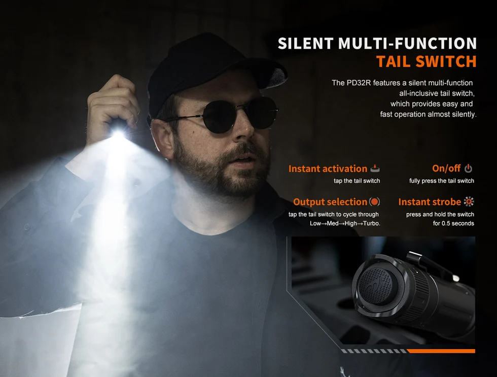 Fenix PD32R Rechargeable Torchlight - Image 10