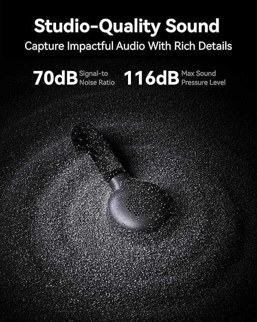 Hollyland Lark M2S Wireless Microphone with USB-C Plug for iPhone 15/16 and Android, Titanium Clip, Plug-and-Play, Noise Cancelling, 300m Range, 27H Battery Life for Vlogging, YouTube Hollyland Lark M2S Wireless Microphone with USB-C Plug for iPhone 15/16 and Android, Titanium Clip, Plug-and-Play, Noise Cancelling, 300m Range, 27H Battery Life for Vlogging, YouTube - Image 3