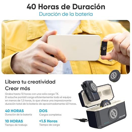 Hollyland Lark M2 Wireless Microphone Combo - Image 3