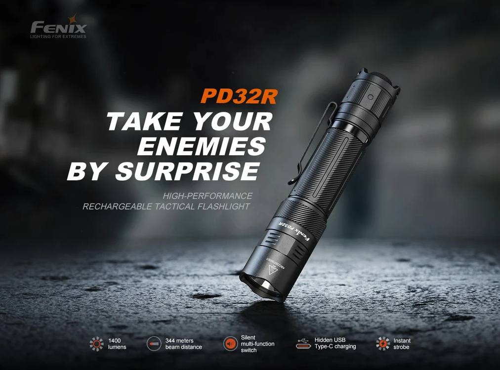Fenix PD32R Rechargeable Torchlight - Image 8