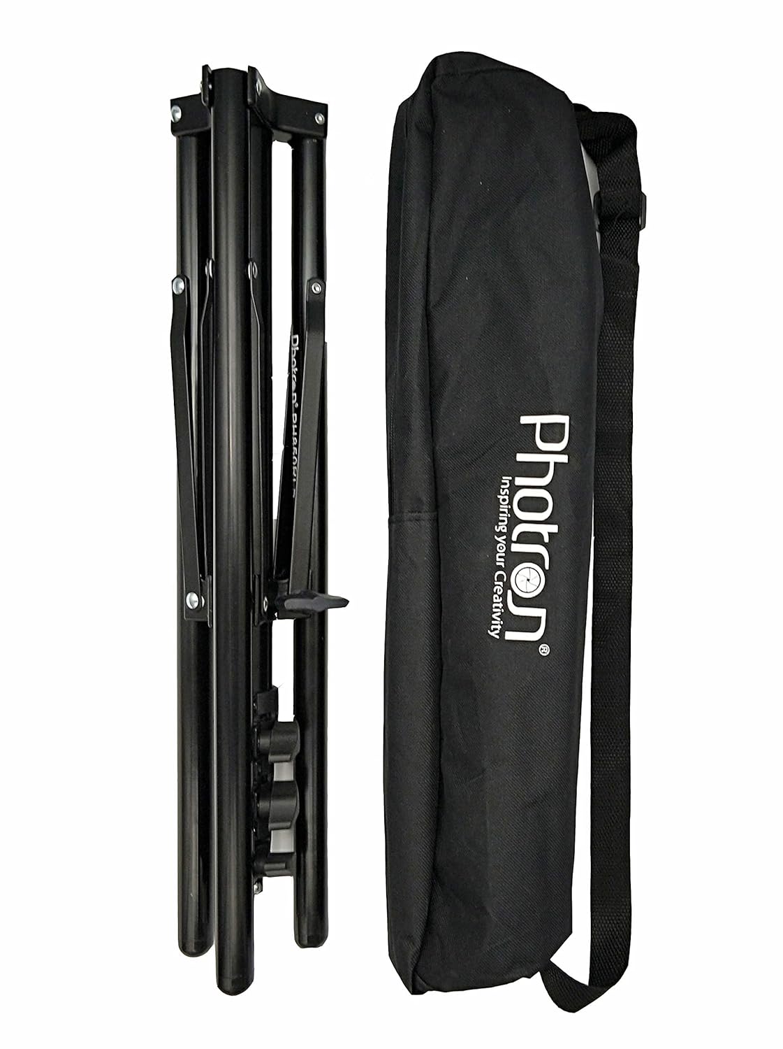 Photron Stedy 850 Reversible Light Stand with Bag for Studio Photography | Ring Light | Reflector | Softbox | Umbrella | Max. Working Height - 1670mm(5.4Feet) | Load Capacity - 3kg - Image 5