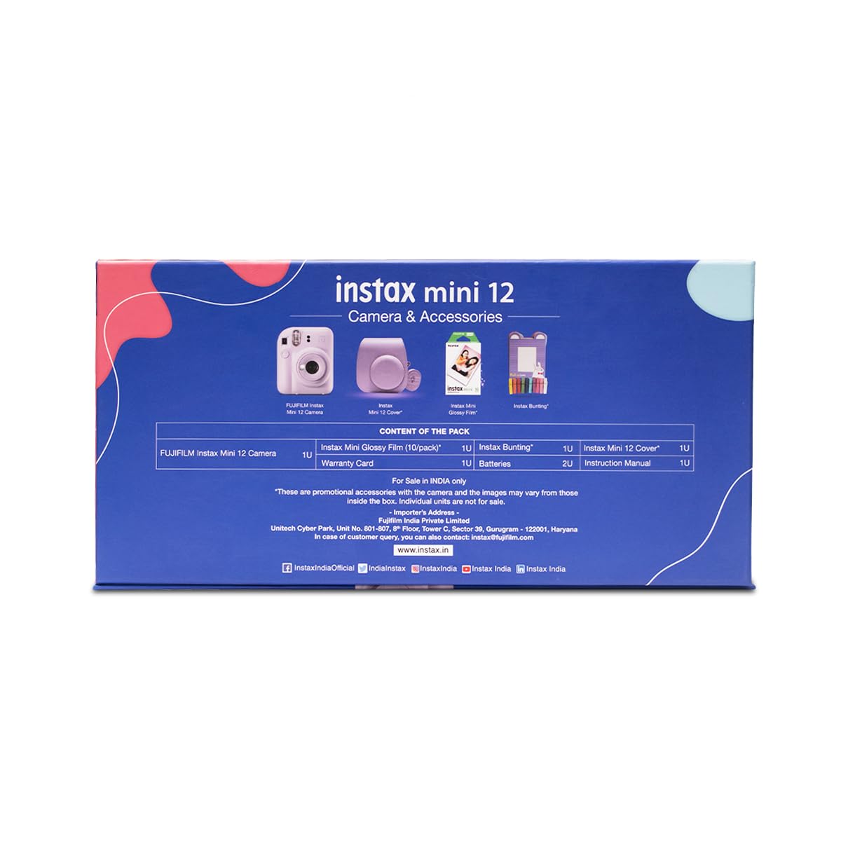 Fujifilm Instax Mini 12 Gift Box with 10 Shots- Green - Image 4