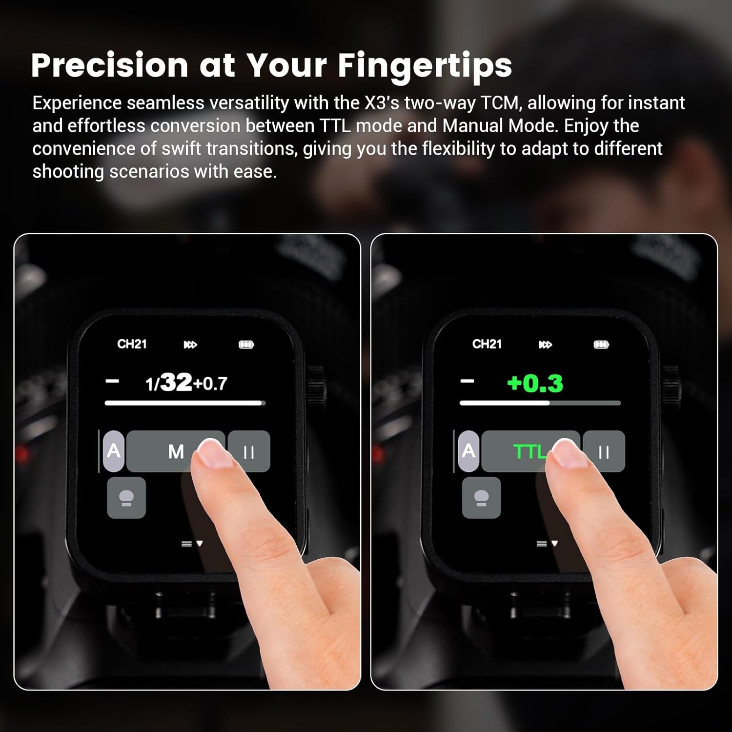 Godox X3-N Touchscreen Flash Trigger for Nikon - Image 4