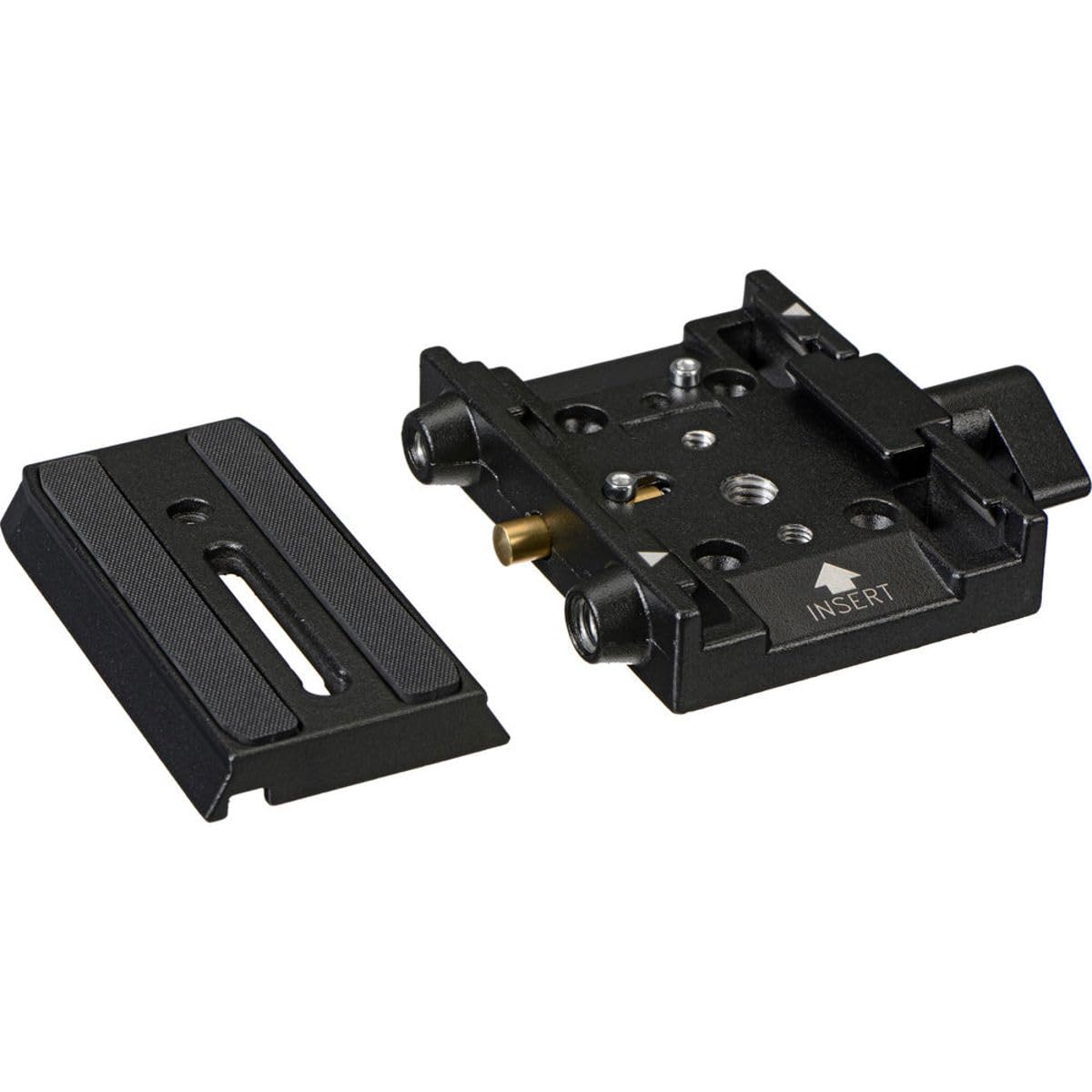 Manfrotto 577 Rapid Connect Adapter with Sliding Mounting Plate for Bogen/Manfrotto Tripods - Image 3