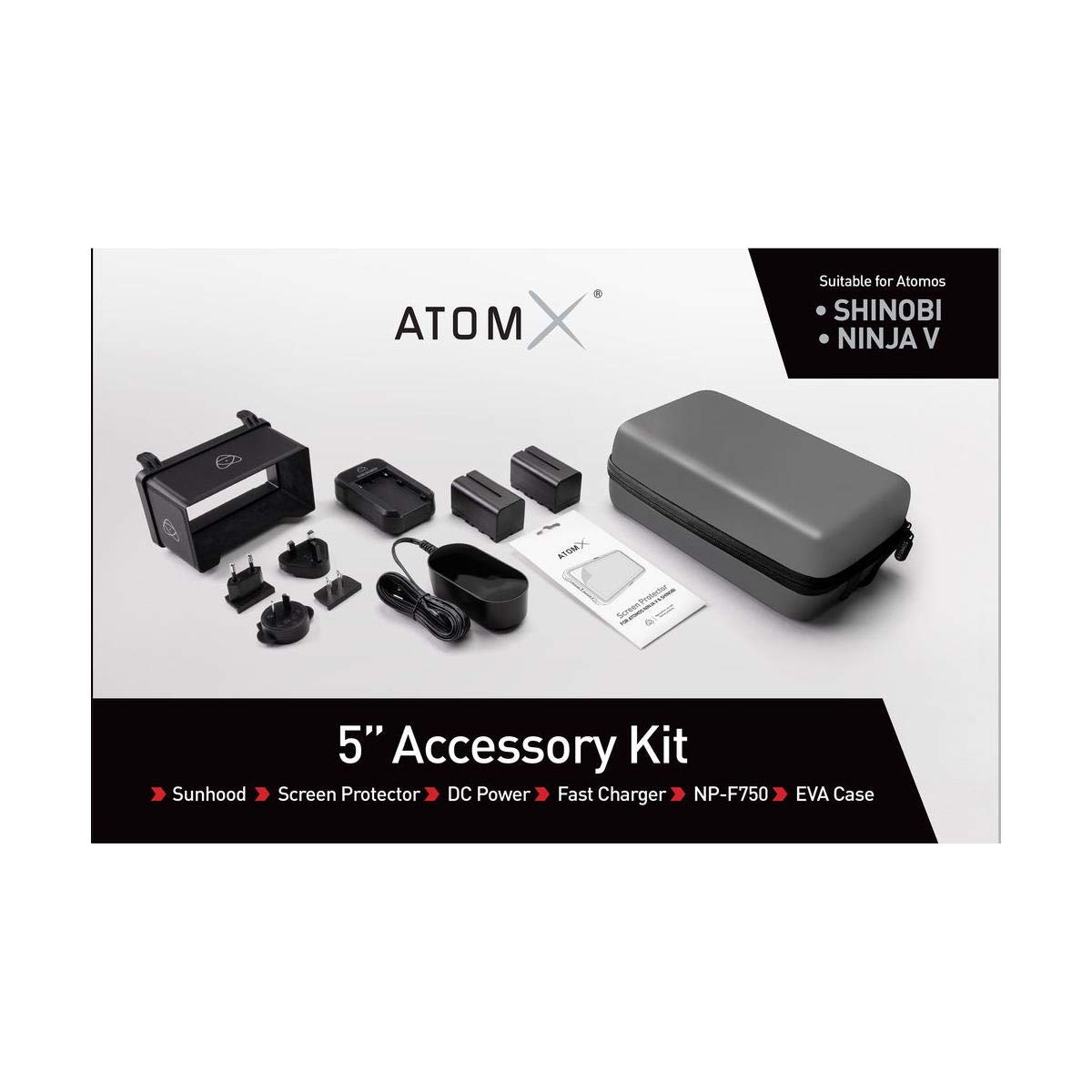 Atomos 5" Accessory Kit for Shinobi, Shinobi SDI and Ninja V Monitors Atomos 5" Accessory Kit for Shinobi, Shinobi SDI and Ninja V Monitors - Image 2