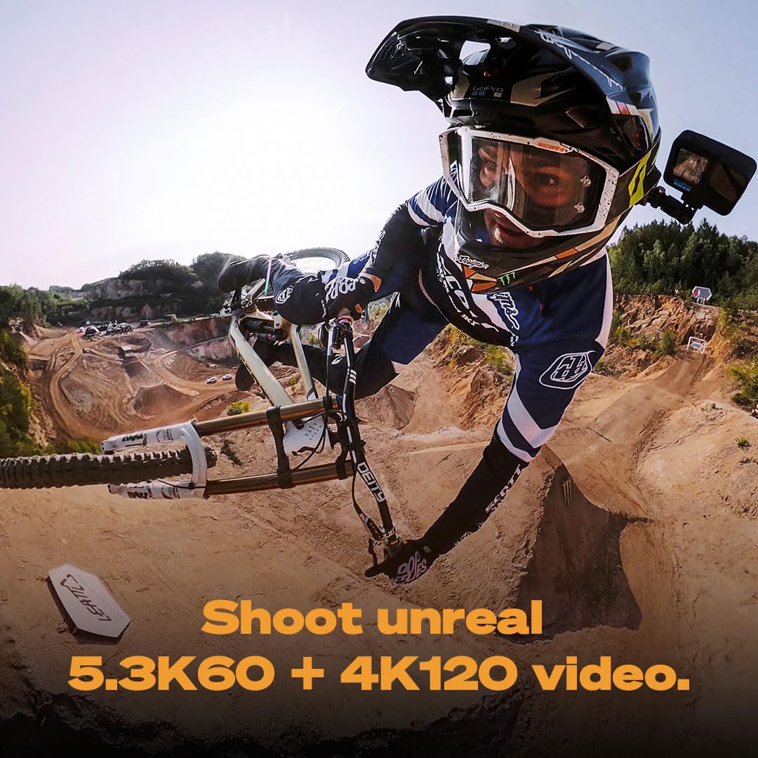 GoPro HERO10 Black - Waterproof Action Camera with Front LCD and Touch Rear Screens, 5.3K60 Ultra HD Video, Optical 1X and Digital 4X 23MP Photos (1 Year INTL Warranty + 1 Year in Warranty) GoPro HERO10 Black - Waterproof Action Camera with Front LCD and Touch Rear Screens, 5.3K60 Ultra HD Video, Optical 1X and Digital 4X 23MP Photos (1 Year INTL Warranty + 1 Year in Warranty) - Image 5