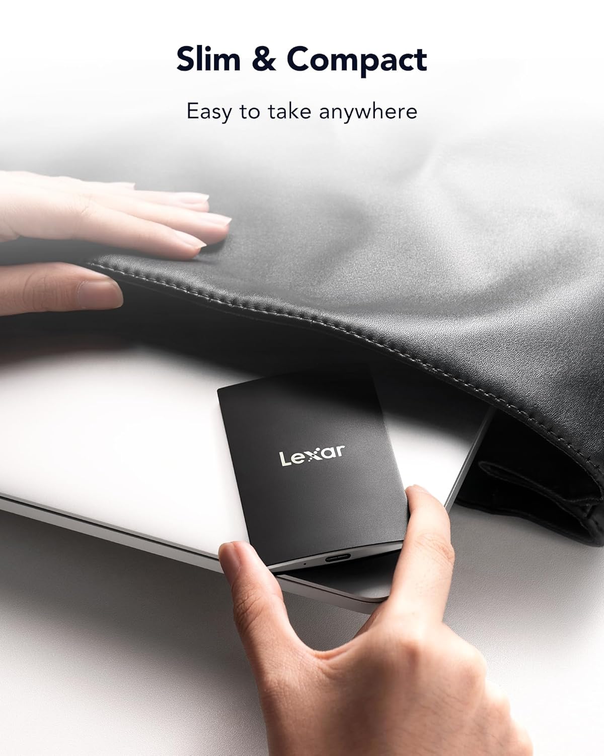 Lexar SL500 External SSD 1TB, USB3.2 Gen2x2 Portable SSD, PSSD up to 2000MB/s Read, 1800MB/s Write, External Solid State Drive Compatible with iPhone15 Series/Mac/PS5/XBOX/Laptop/PC(LSL500X001T-RNBNG) - Image 4