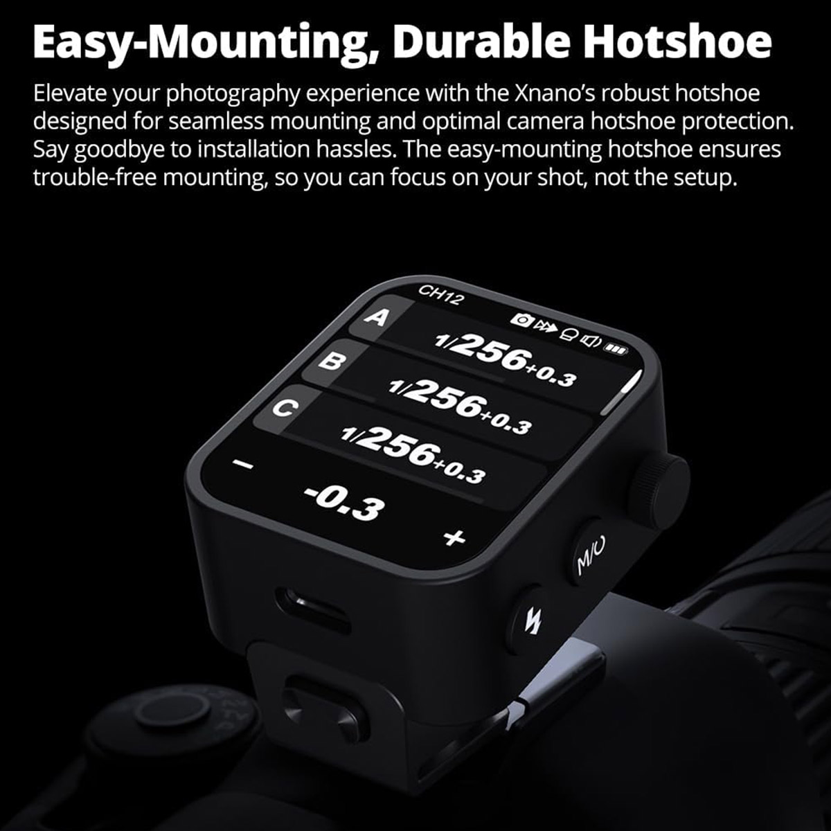 Godox X3-S Touchscreen TTL Wireless Flash Trigger for Sony - Image 5