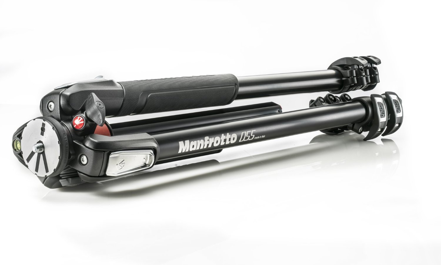MK055XPRO3-3W 055 Kit Aluminium 3-Section Horizontal Column Tripod with 3-Way Head and Two ZAYKIR Quick Release Plates for the RC2 Rapid Connect Adapter,Black - Image 3