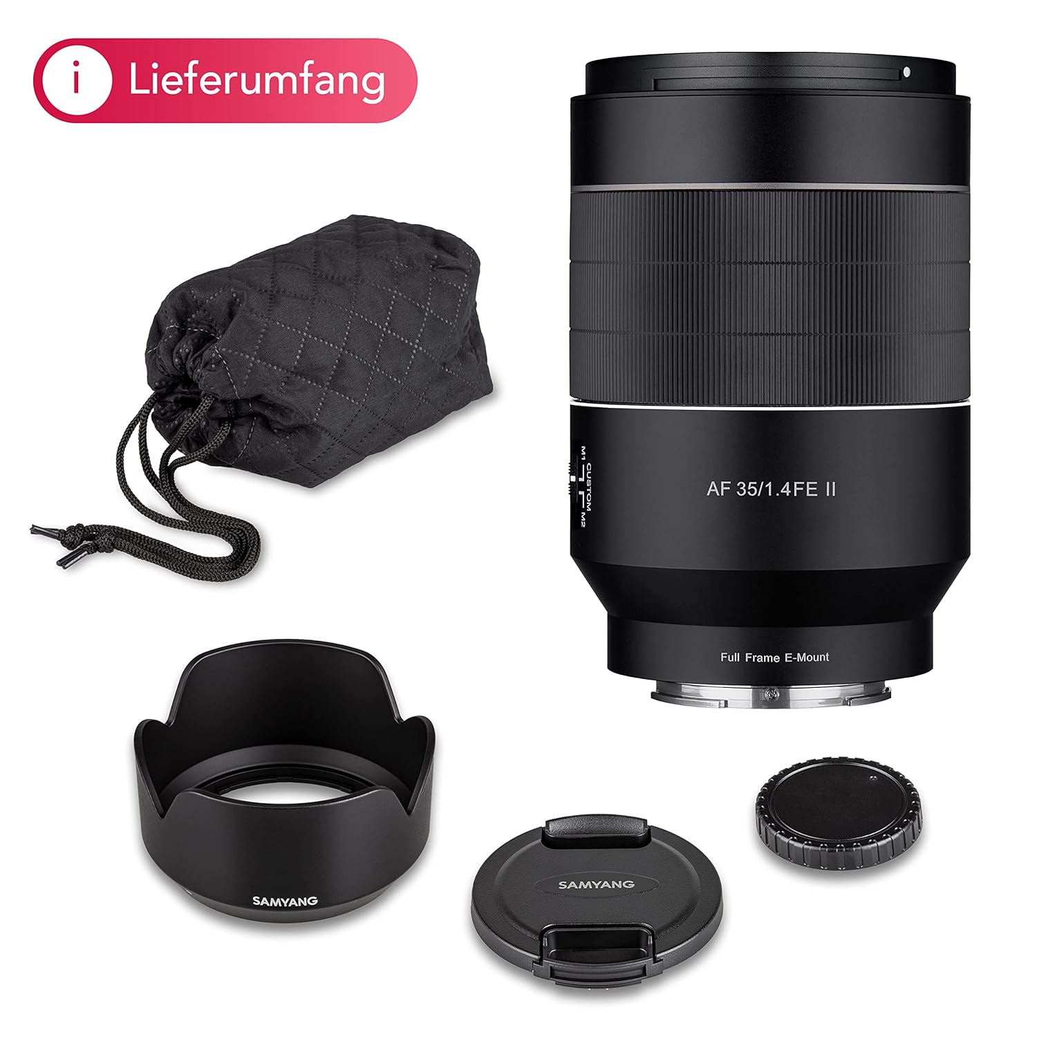 Samyang AF 35mm F1.4 FE II Sony E Autofocus Lens,23225 (Black) - Image 5