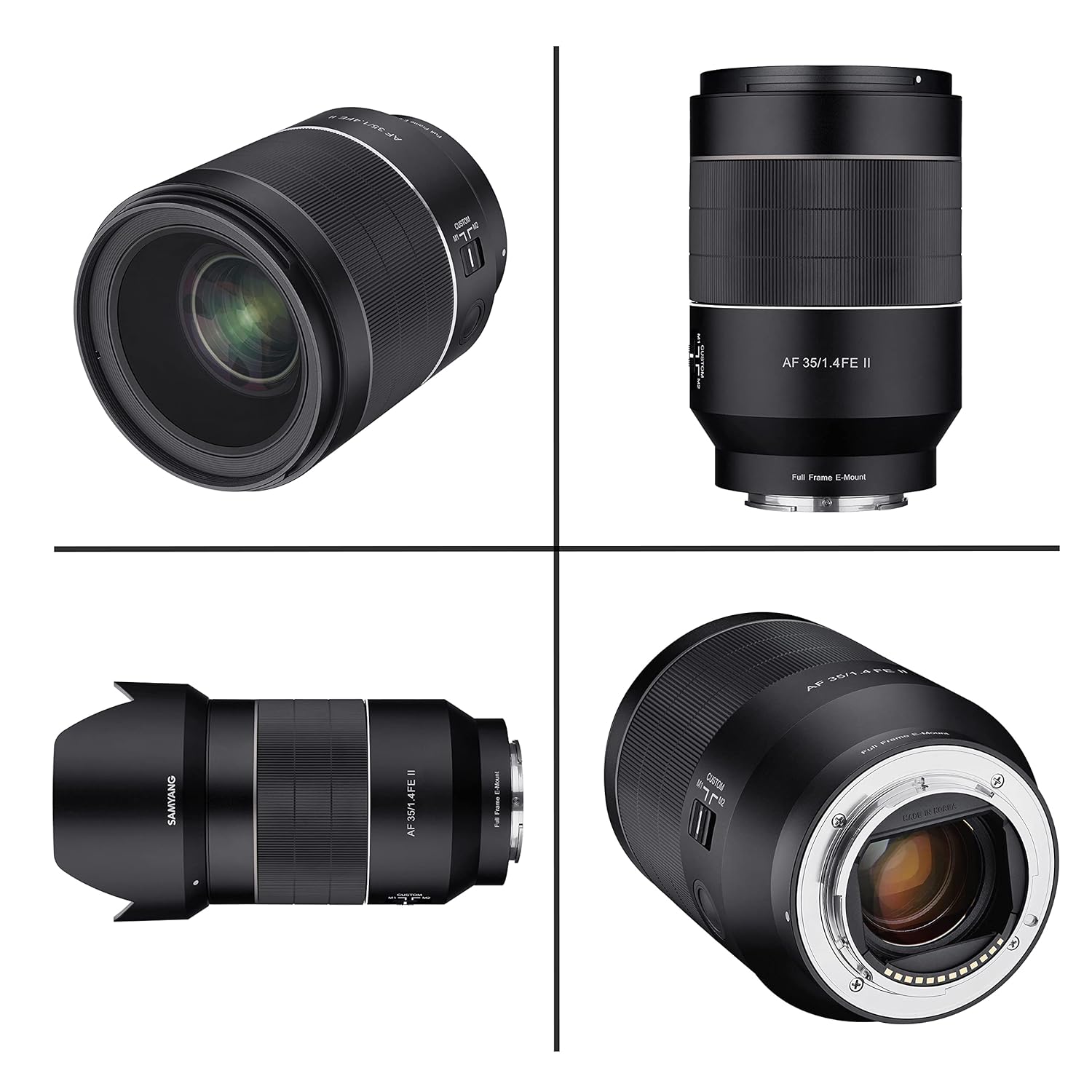 Samyang AF 35mm F1.4 FE II Sony E Autofocus Lens,23225 (Black) - Image 6