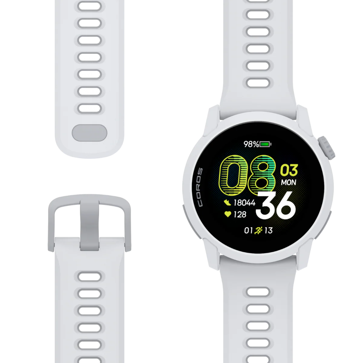 COROS PACE 4 White Silicone - Image 6