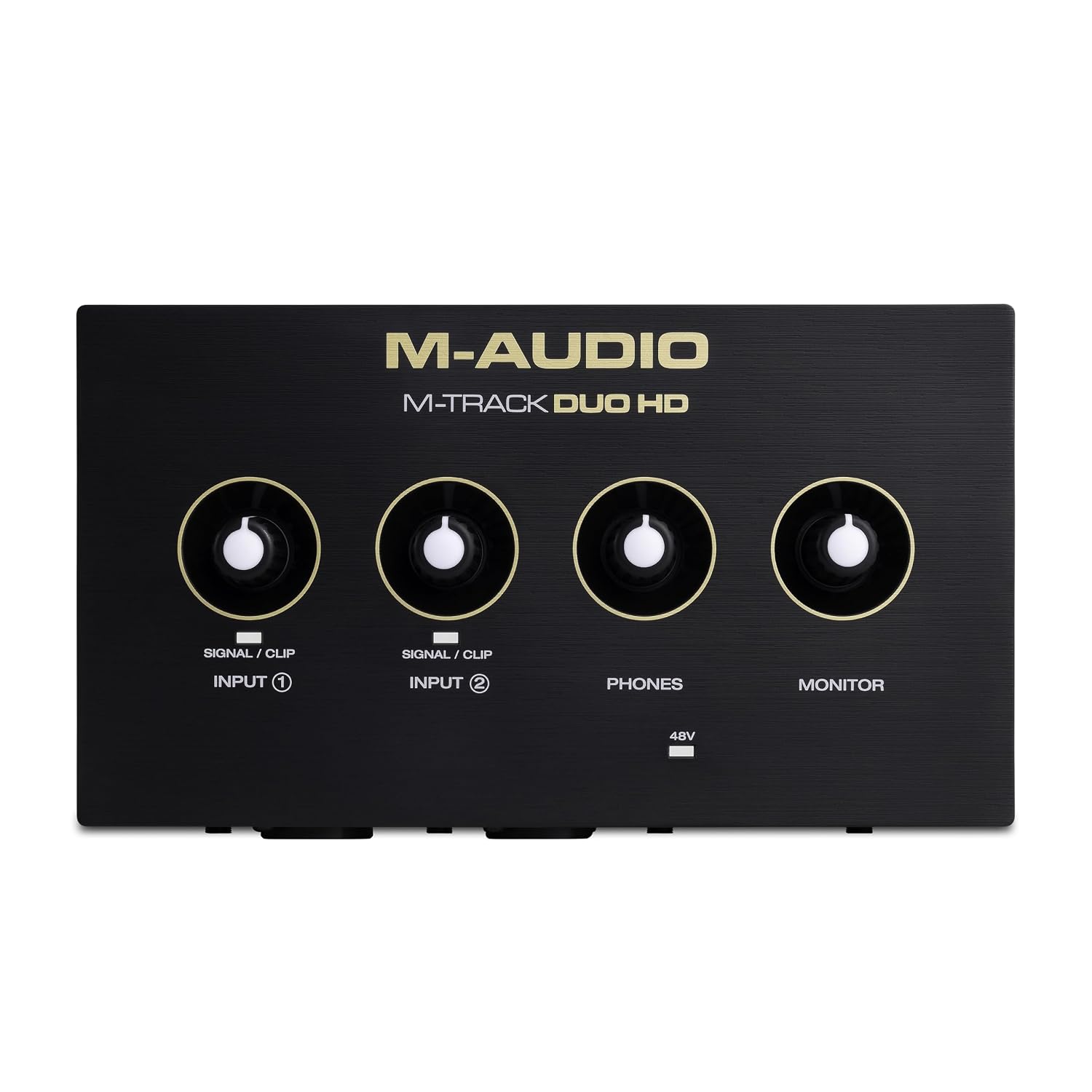 M-AUDIO M-TRACK DUO HD - 2x2 USB-C Audio Interface for Mac, PC, iOS, Android | 2 XLR/TRS Inputs, 2 TRS Outputs, 24-Bit/192kHz - Image 8