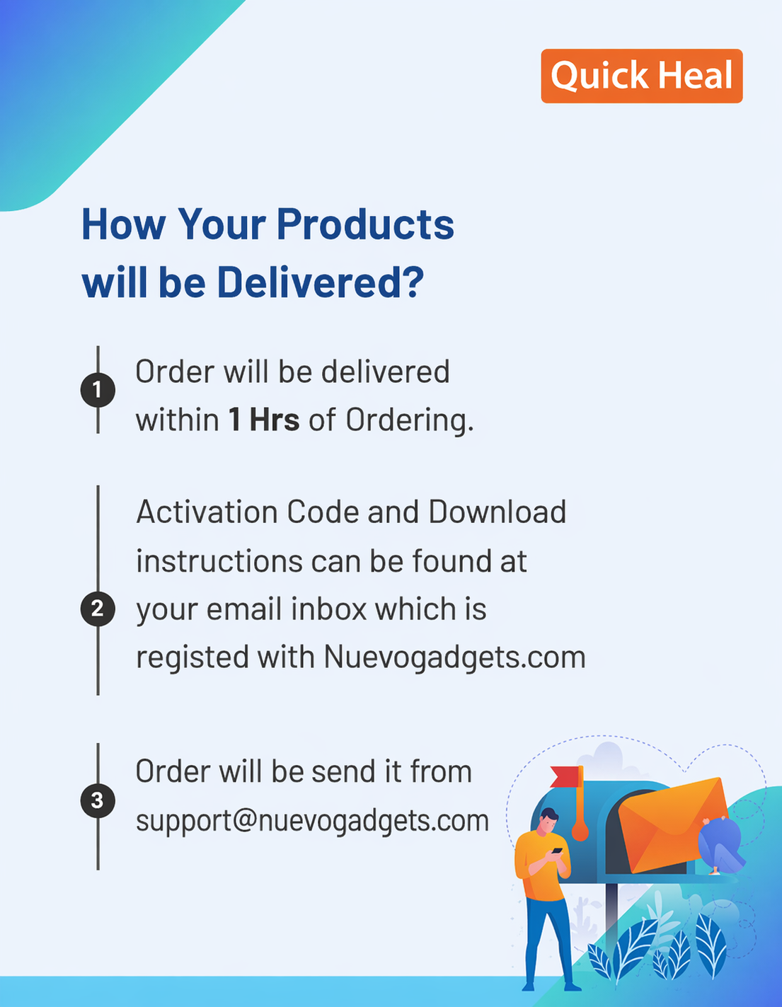 Quick Heal Antivirus Pro | Windows PC/Laptop | 1 User, 1 Year | AI-Based Protection | Email Delivery | + 6 Months AntiFraud.AI (iOS/Android) - Image 2