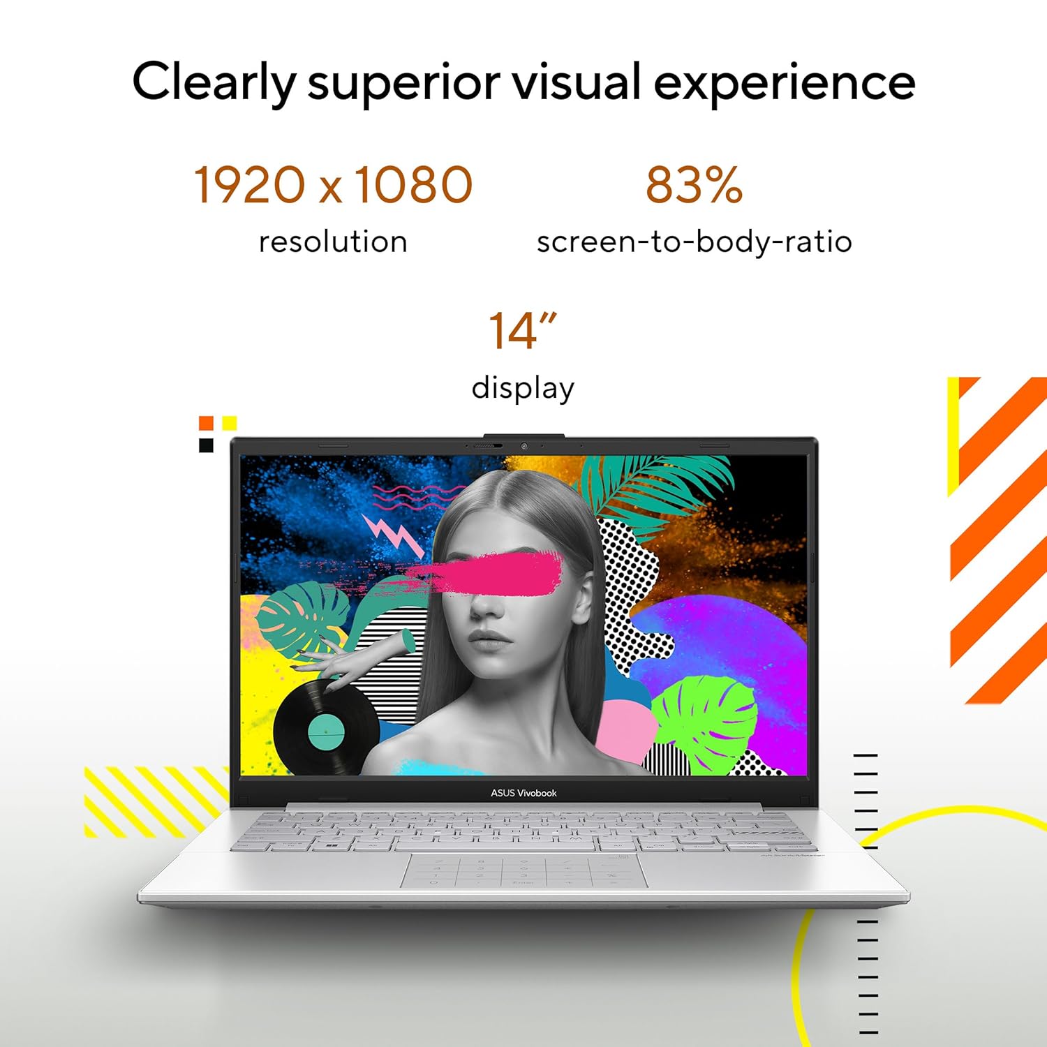ASUS Vivobook Go 14 (2026),AMD Ryzen 3 30 Processor,AMD Radeon iGPU,8GB RAM,512GB SSD,FHD,14" (35.5 cm),Windows 11,M365 Basic(1Y)* Office 2024,Cool Silver,1.38 Kg,E1404FA-EB1224WS,Thin & Light Laptop - Image 3