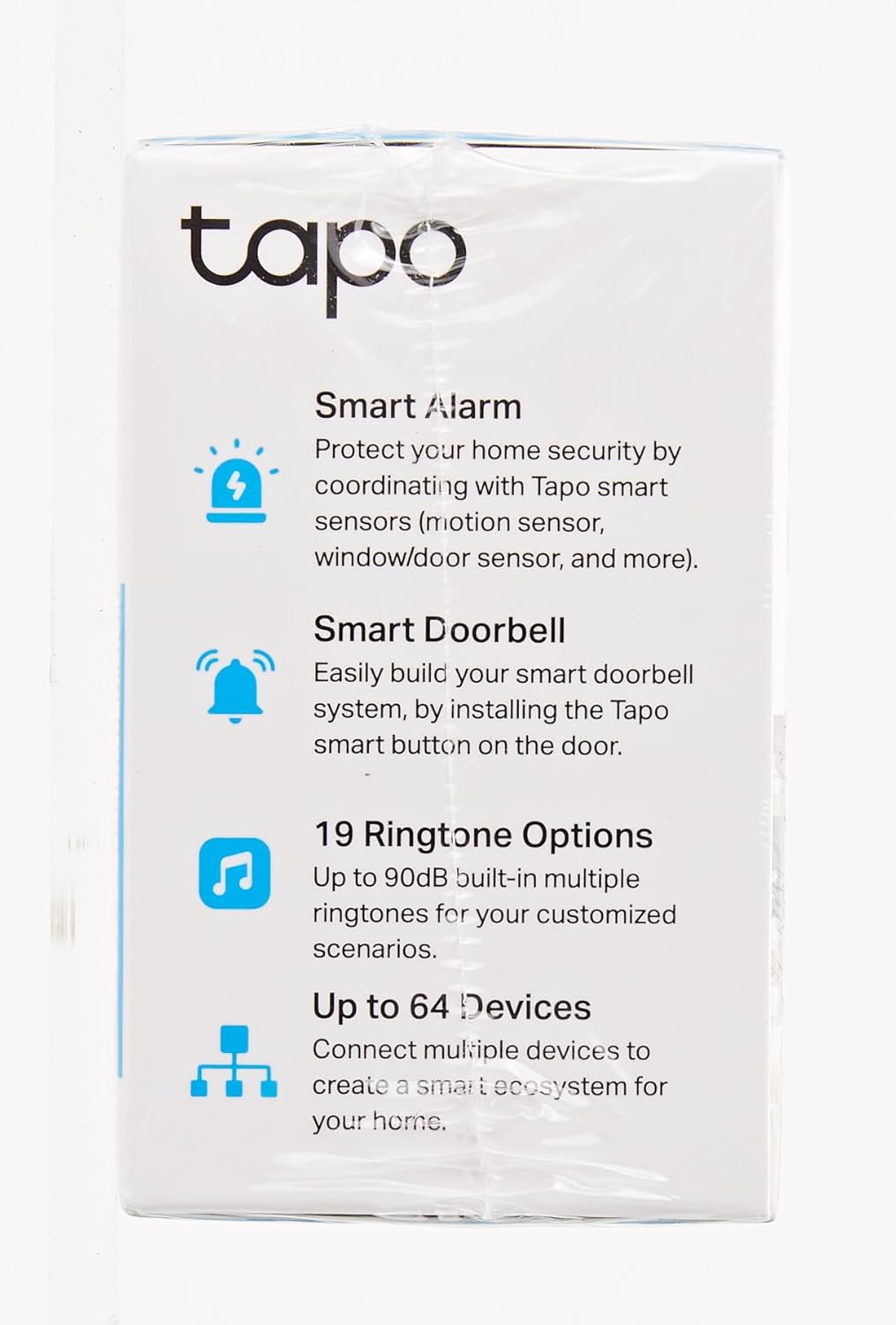 Tapo Tp-Link H100 Iot Smart Hub with Chime, Smart Alarm and Doorbell, Smart Actions with Sensors, Switches & Buttons, Connect with Up to 64 Smart Devices, Alexa, Google Assistant Compatible Tapo Tp-Link H100 Iot Smart Hub with Chime, Smart Alarm and Doorbell, Smart Actions with Sensors, Switches & Buttons, Connect with Up to 64 Smart Devices, Alexa, Google Assistant Compatible - Image 10