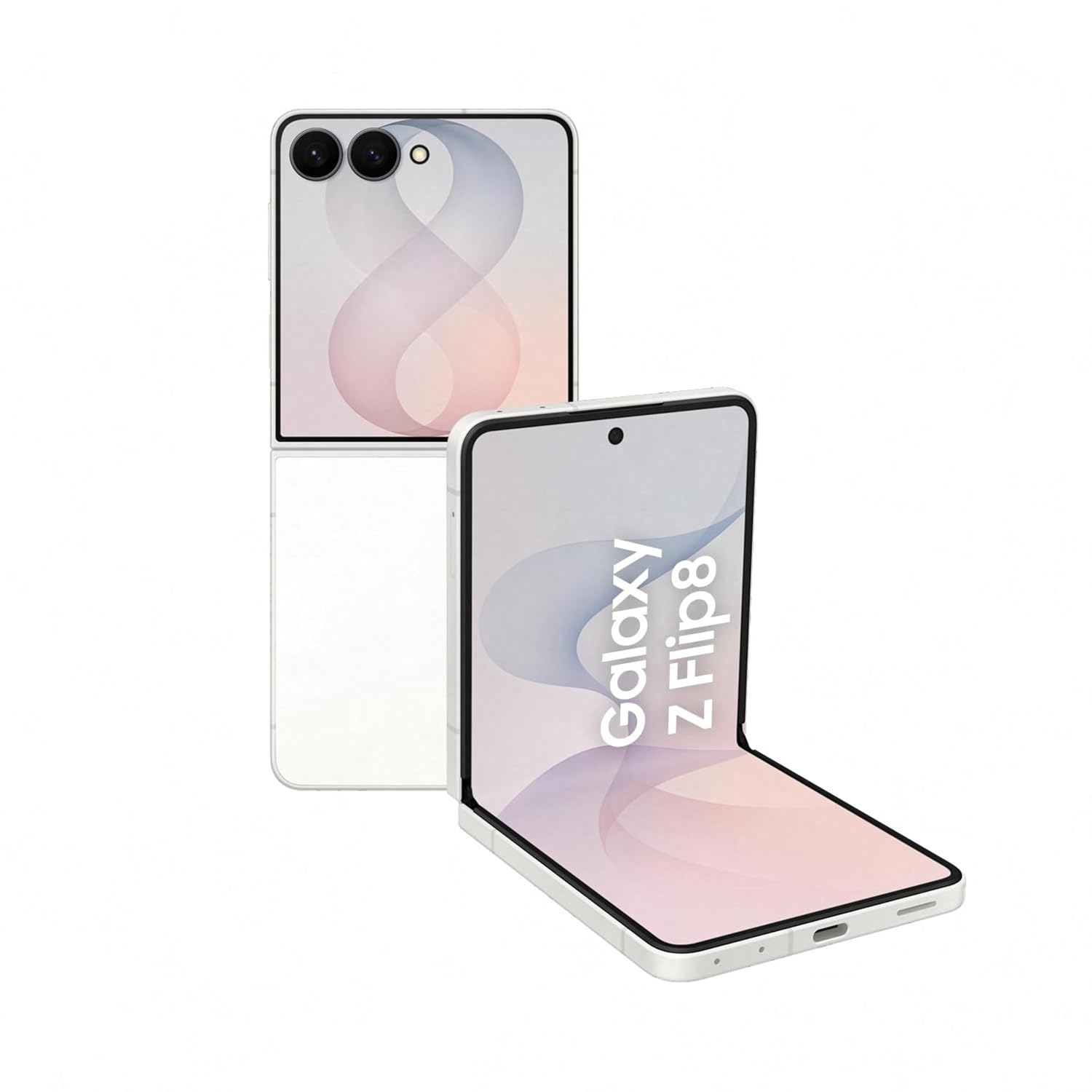 Samsung Galaxy Z Flip8 5G Smartphone (Cream, 12GB RAM, 512GB Storage), Hands-Free Selfie Camera, FlexWindow, 4300mAh Battery - Image 1