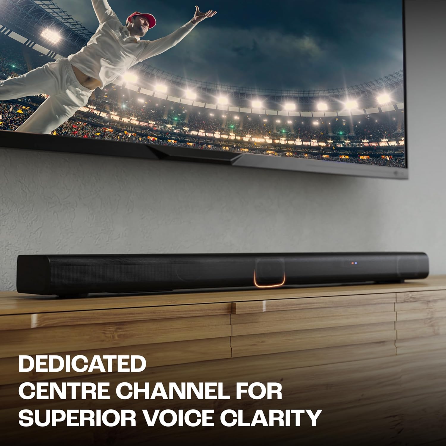 JBL Cinema SB510, Dolby Audio Soundbar with Built-in Subwoofer, 3.1 Channel, Center Channel for Superior Voice Clarity, HDMI eARC, Bluetooth & Optical Connectivity (200W) - Image 3
