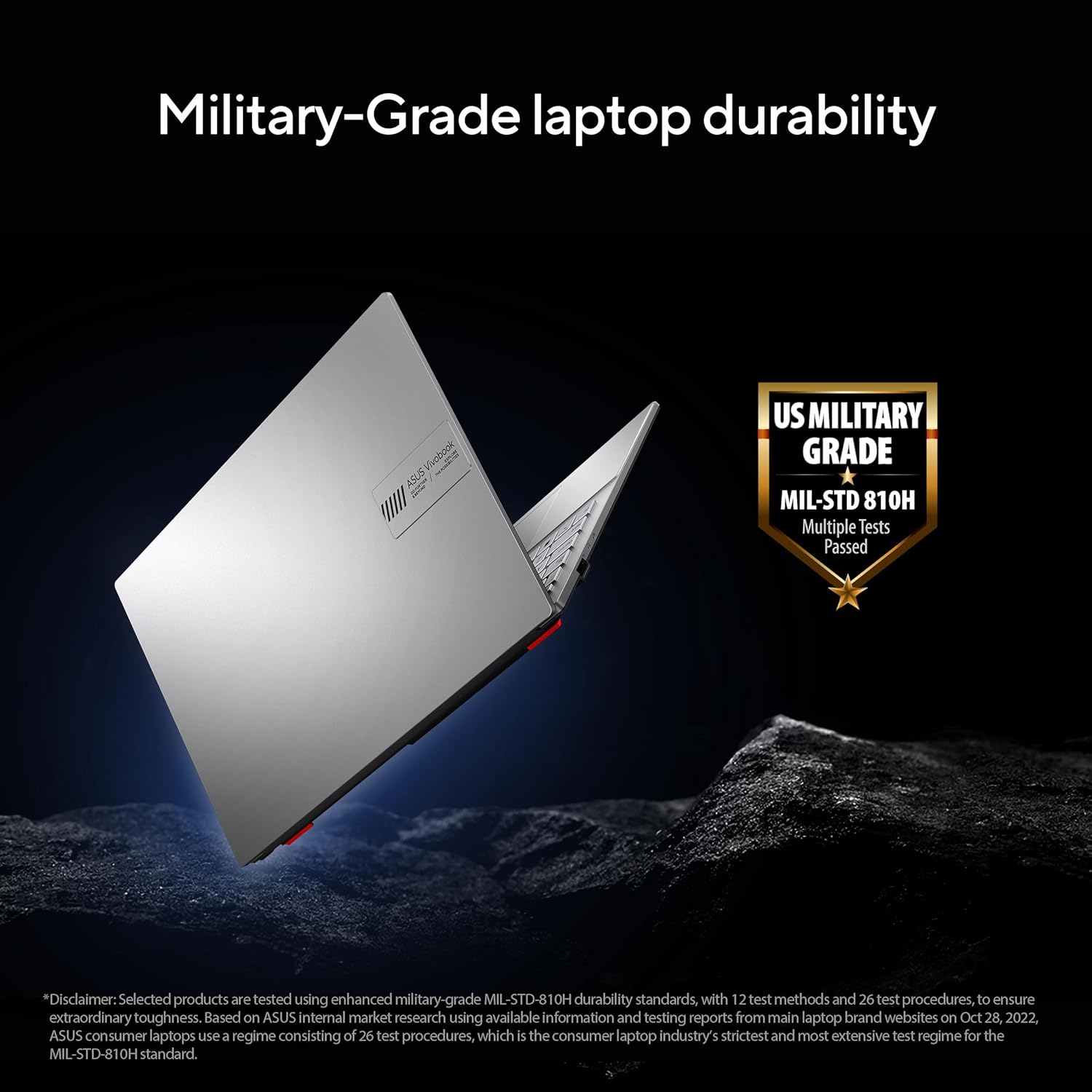 ASUS Vivobook Go 14 (2026),AMD Ryzen 3 30 Processor,AMD Radeon iGPU,8GB RAM,512GB SSD,FHD,14" (35.5 cm),Windows 11,M365 Basic(1Y)* Office 2024,Cool Silver,1.38 Kg,E1404FA-EB1224WS,Thin & Light Laptop - Image 12